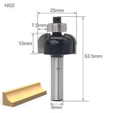 Industrial woodworking milling cutter