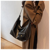 New Trendy Women's Large Capacity Simple Vintage Bag