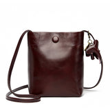 Mini New Casual All-matching Genuine Leather Women