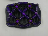 Vintage Elastic Hairpin Stretch Hair Comb Hot Sales Beaded Hair Magic Comb Clip Beads Pin Ladies Hair Accessories