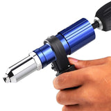 Electric rivet gun