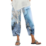 Bamboo Spring Loose Fashion Digital Printing Casual Summer Pants