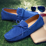 Spring New Men's Leather Peas Shoes