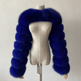 Women's Fur Shawl Coat