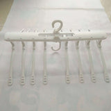 Eight in one home adult hanging foldable rotating non-slip drying rack