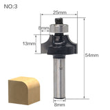 Industrial woodworking milling cutter