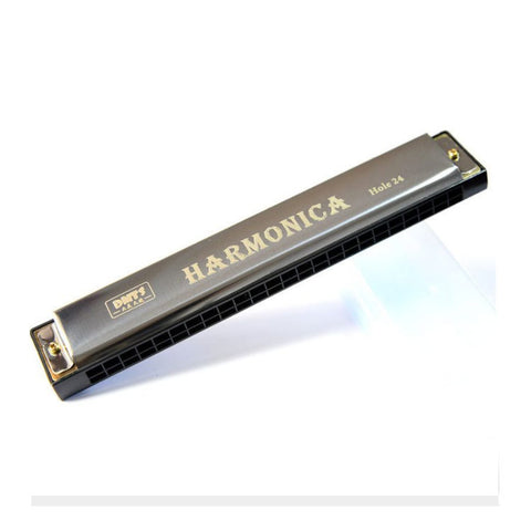 Double-row adjustable harmonica