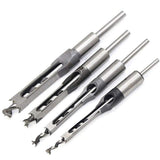 Square tenon drill square hole drilling bit