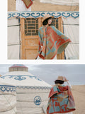 All-match Vintage Shawl Cloak Desert Cloak Photo Thickened Autumn And Winter Scarf