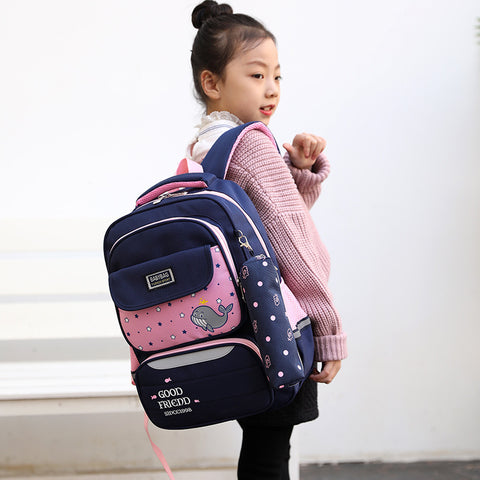 Large capacity backpack children's school bag