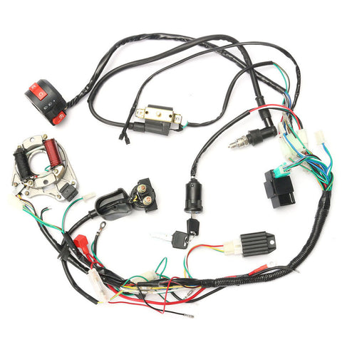 Off-Road Motorcycle Wiring Harness Assembly CDI Ignition Ignition Coil