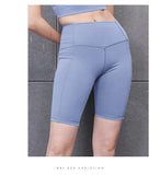 High waist hip shaping yoga shorts