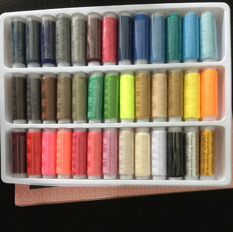 39 color sewing thread hand suture