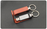 Leather U Disk 16G Keychain U Disk 32G