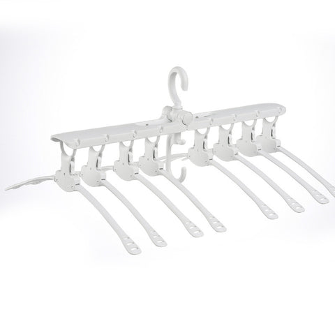 Eight in one home adult hanging foldable rotating non-slip drying rack