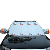 Car front windshield light-proof mat