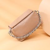 Fashion Headlayer Cowhide Single Shoulder Crossbody Bag