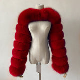 Women's Fur Shawl Coat