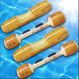 Summer Outdoor Beach Pool Inflatable Swimming Rings Women men Double Beat Swim Log Stick Set Ring Pool Water Sports