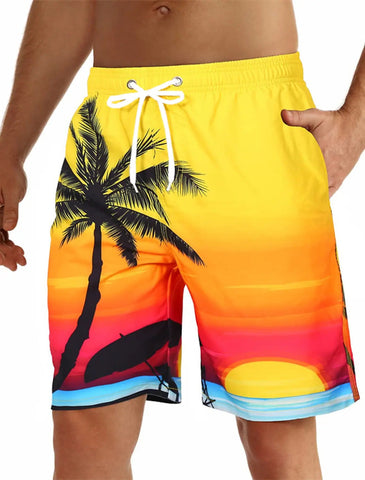 Men's Beach Pants Summer Cool Quick-drying Loose Big Panties