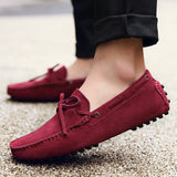 Spring New Men's Leather Peas Shoes