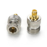 Pure Copper RF Converter Adapter N Female Connector To SMA Female Interface Female Connector