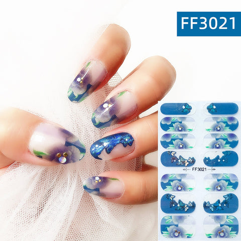 Three Dimensional Craft Crystal Nail Polish Film Full Paste