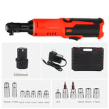 Rechargeable Ratchet Wrench Portable Lithium Battery Fast Electric Wrench