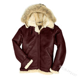 Fur Integrated Padded Jacket New Coat Men