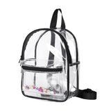 Transparent waterproof PVC children's backpack schoolbag