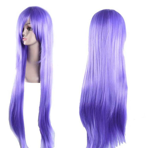 Anime wig, long straight hair