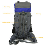 Extra Large Outdoor 60L Travel Backpack