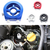 Adapter for oil pressure instrument