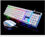 G21 Wired U U Mouse And Keyboard Set Suspended Lighting Mechanical Feel Game Mouse And Keyboard Set