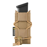 9mm Molle Mag Pouch Open-Top Pistol Mag Pouch Adjustable Mag Pouch Compatible With Various MOLLE Tactical Belts