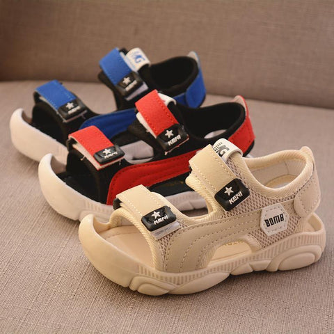 Summer Children Shoes Boys Soft Soles Beach Shoes Male Baby Anti-kick Children's Sandals