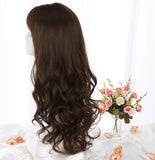 Long Curly Hair Wig Sheath