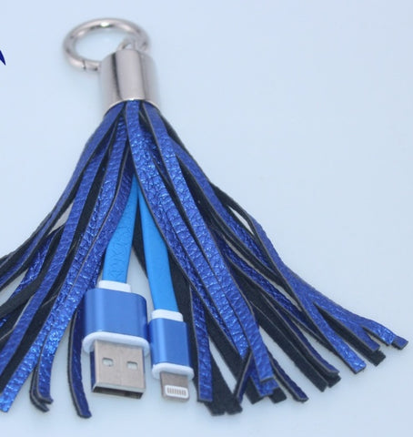 Compatible With Tassel Keychain Data Cable