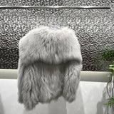 Women's Fur Young Coat Lapel