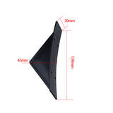 Automotive Universal Triangle Rear Spoiler Carbon Fiber Chassis