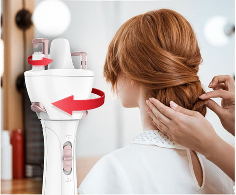 Fast automatic hair styler