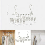 Space Saver Magic Hanging Clothes Hanger Rack