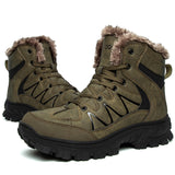 Men's Plus Size Warm High Top Outdoor Cotton Shoes