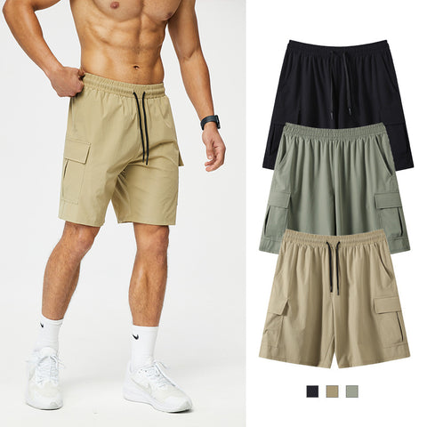 Ice Silk Shorts Outer Wear Quick-dry Casual