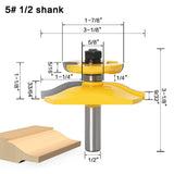 Woodworking cabinet door milling cutter