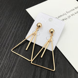 Korean bow tassel earrings asymmetric pearl flower earrings