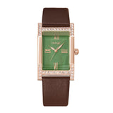 British Retro Square Plate Watch Female Simple Student Korean Version