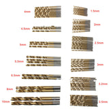 Ti-plated twist drill