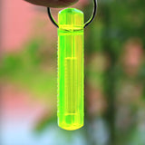 Tritium lamp fluorescent keychain