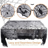 Halloween Tablecloth Bat Tablecloth Lace Spider Web